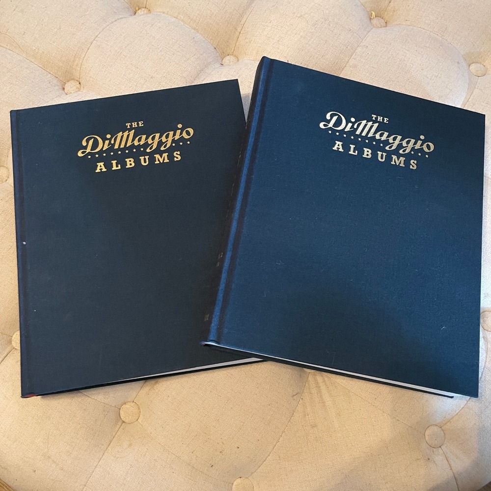 The DiMaggio Albums 2 Vol Set Joe DiMaggio 1989 NY‎ Yankees Baseball Hardcover